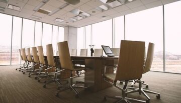 empty conference room