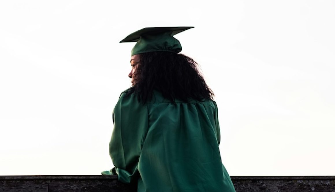 thoughtful graduate