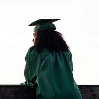 thoughtful graduate